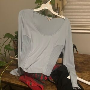 Blue long sleeve guess shirt no marks it’s like no